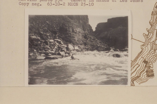 Ulrich Martins at lower end of Cave Springs Rapid
