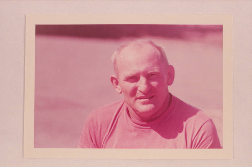 J. R. White. San Juan trip of 1953. (Aleson to Ellsworth Kolb, 1958, Nov. 08: James White was one of my paid boatmen in 1949, He has for years been known as Whity. He is Georgie White's husband.)