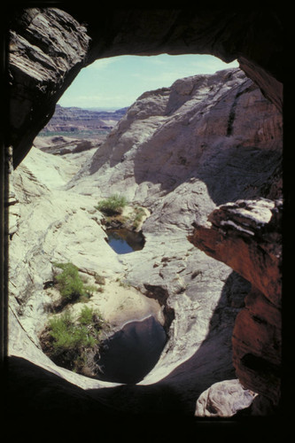 Down under bridge near Baker's Ranch