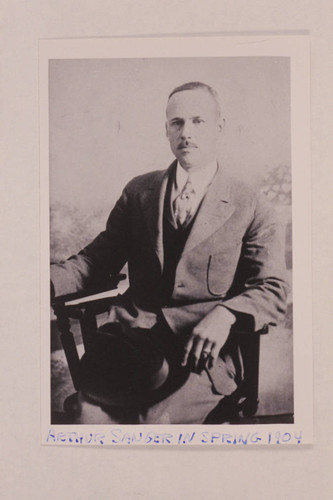 Arthur Sanger — Calisphere
