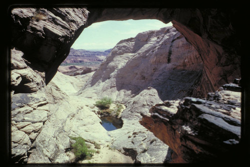 Down under bridge near Baker's Ranch