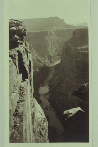 Grand Canyon at the foot of Toroweap