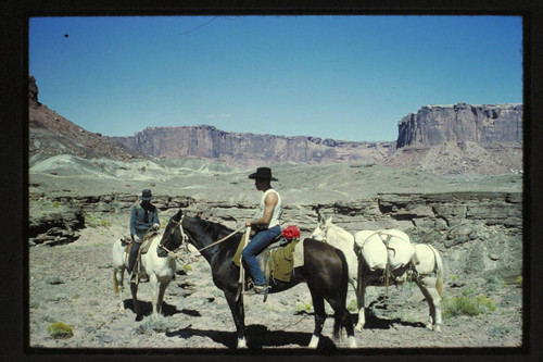 Across Horsethief Canyon near its mouth