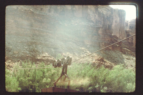 Robidoux inscription, Ekker grave, Embark to below San Rafael, 1975