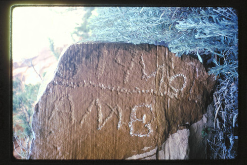 JAME rock; Nine Mile Canyon — Calisphere