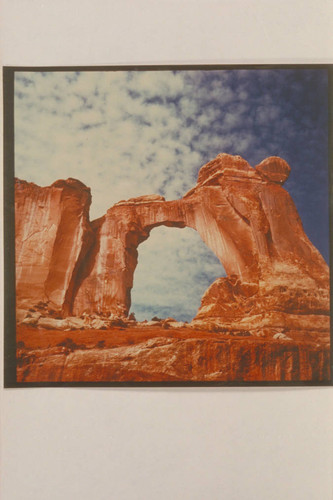 Pegasus Arch in Salt Creek Canyon