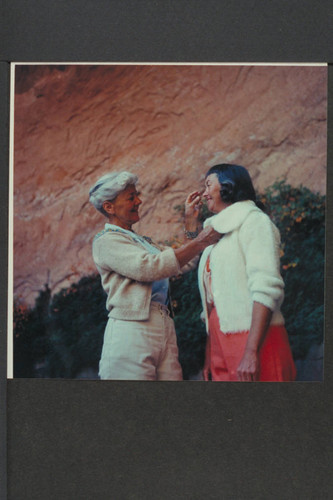 Barbara Monroe and Dorothy Keyes; The Chapel