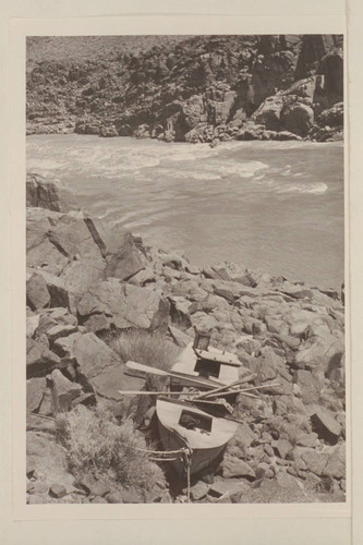 The "Ross Wheeler" built by Bert Loper for Charles Russell in 1914 and abandoned at Bass Cable in 1914