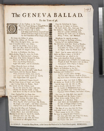 The Geneva ballad. To the tune of 48