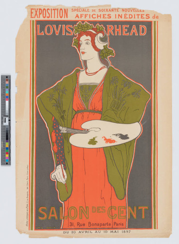 Exposition speciale de soixante novelles affiches inedites de Louis Rhead