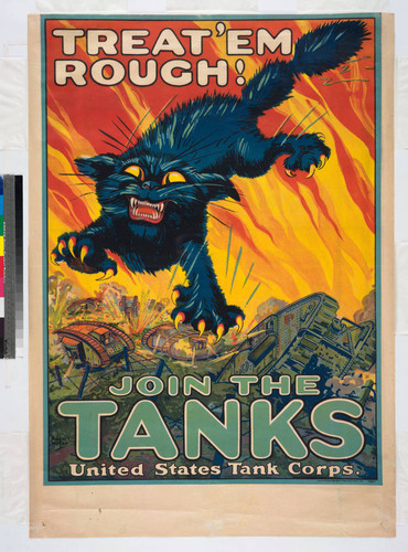 Treat 'em rough : join the tanks United States Tank Corps