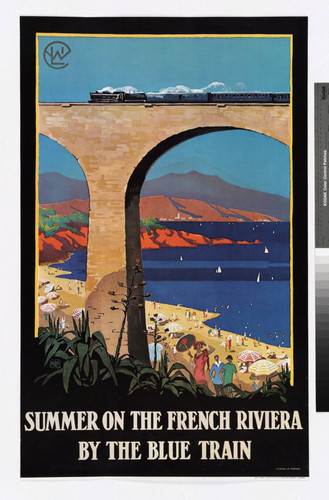 Summer on the French Riviera by the Blue Train — Calisphere