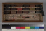 Boxed set of watercolor paints manufactured by George W. Osborne, Superfine American Water Colour Manufacturer, Philadelphia