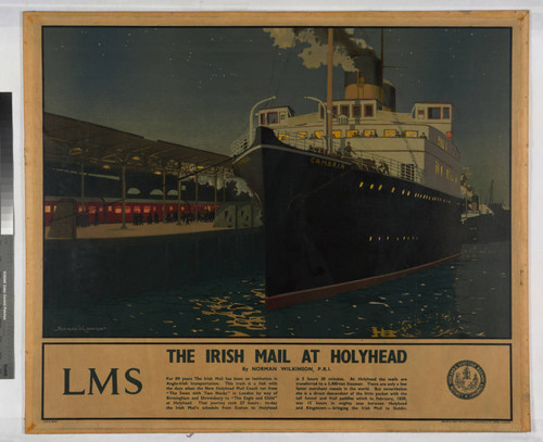 The Irish mail at Holyhead