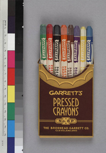 Garrett’s Pressed Crayons, No. 8P