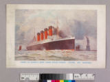 Cunard Line Quadruple-screw turbine express steamers "Lusitania" and "Mauretania"