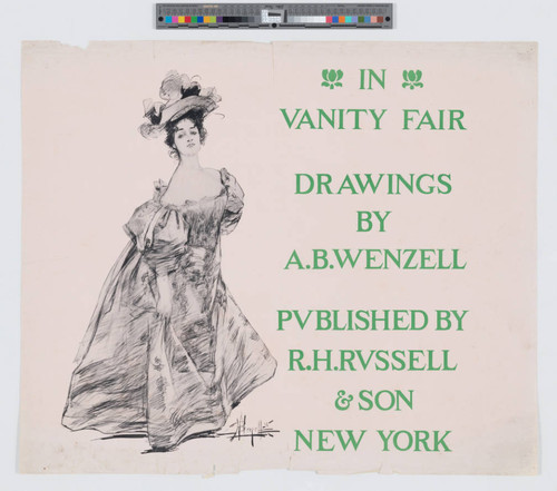 In Vanity Fair drawings by A. B. Wenzell