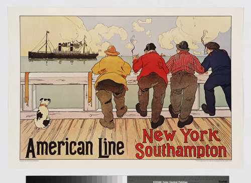 American Line : New York [to] Southampton