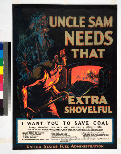 Uncle Sam needs that extra shovelful