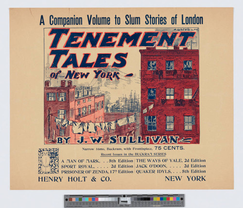 Tenement tales of New York by J.W. Sullivan