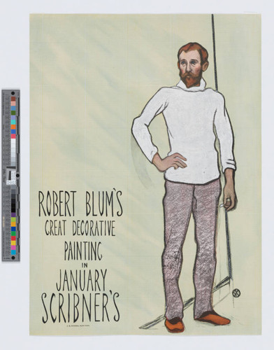 Robert Blum's great decorative painting in January Scribner's