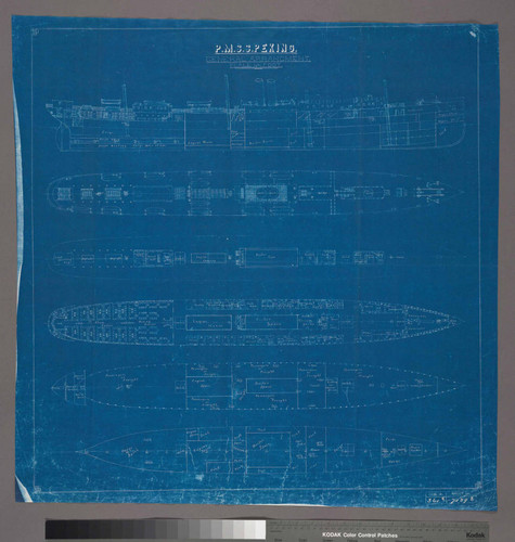 P.M.S.S. [City of] Peking : general arrangement