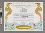 Commemorative certificate