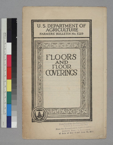 U.S. Department of Agriculture, Farmers Bulletin No 1219: Floors and Floor Coverings