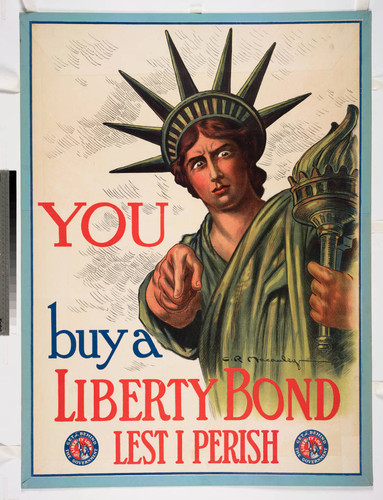 You buy a liberty bond lest I perish