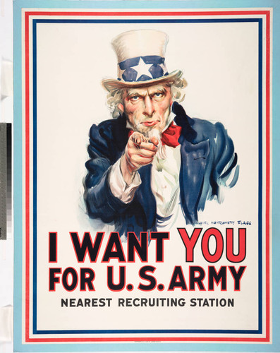 I want you for U.S. Army : nearest recruiting station