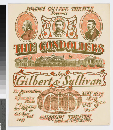 The Gondoliers by Gilbert and Sullivan