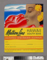 Matson Lines Hawaii South Seas