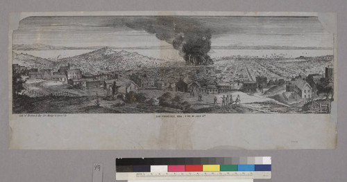 San Francisco, 1854. Fire of July 11th