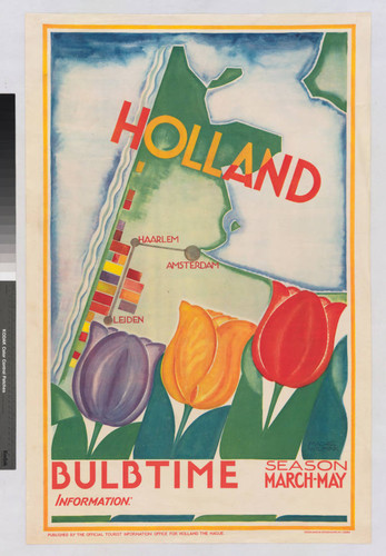 Holland bulb time : season March-May