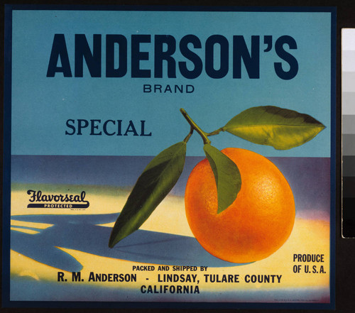 Anderson's brand