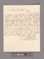 Henry Smith French letter to Dickinson & Shrewsbury