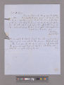 Joel Shrewsbury letter to William Dickinson