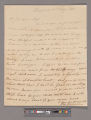 William Dickinson letter to Joel Shrewsbury