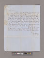 Joel Shrewsbury letter to William Dickinson