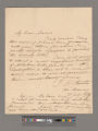 Buxton, Sir Thomas Fowell, 1st Bart. Letter to Thomas Clarkson