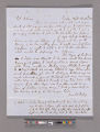 Joel Shrewsbury letter to William Dickinson