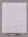 William Dickinson letter to Joel Shrewsbury