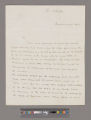 Baring, Alexander, 1st Baron Ashburton. Letter to [Thomas Clarkson]