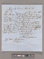 Am Quanier? letter to William Dickinson