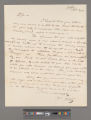 Key, Francis Scott. Letter to Thomas Clarkson