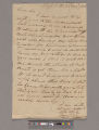 William Dickinson letter to Joel Shrewsbury