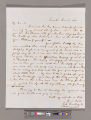 Joel Shrewsbury letter to William Dickinson, Jr