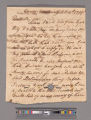 William Dickinson letter to Joel Shrewsbury