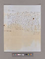 Joel Shrewsbury letter to William Dickinson