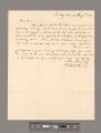 Joel Shrewsbury letter to William Dickinson, Jr